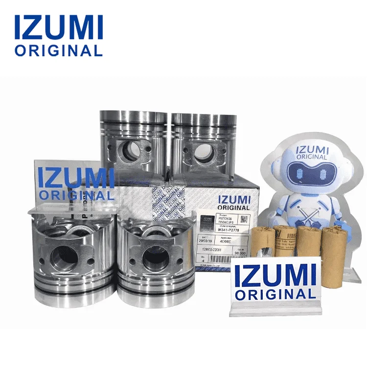 IZUMI ORIGINAL 4TNE98 Piston Kit 129903-22080 129903-22081 for Yanmar Engine Replacement Spare Parts