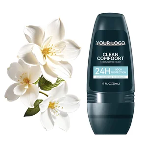 24H Odor Control Antiperspirant Lotion Hyaluronic Acid Deodorant for Men Aluminum Free Natural Fragrance Balm Type