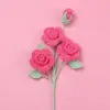 Snow Five3Head Barbie rose branch-Rose Red