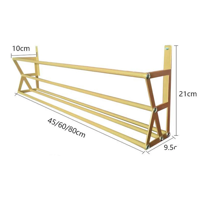 Wall Mounted Shoes Rack Metal Shoe Rack Holder Storage Organizer Door