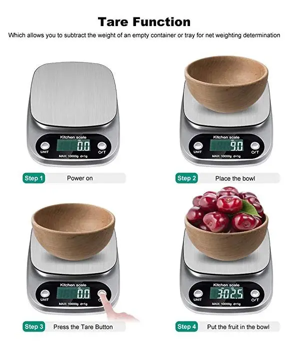 bsci factory supply hot selling lfgb pass color option stainless kitchen scale digital kitchen digital scale food scale