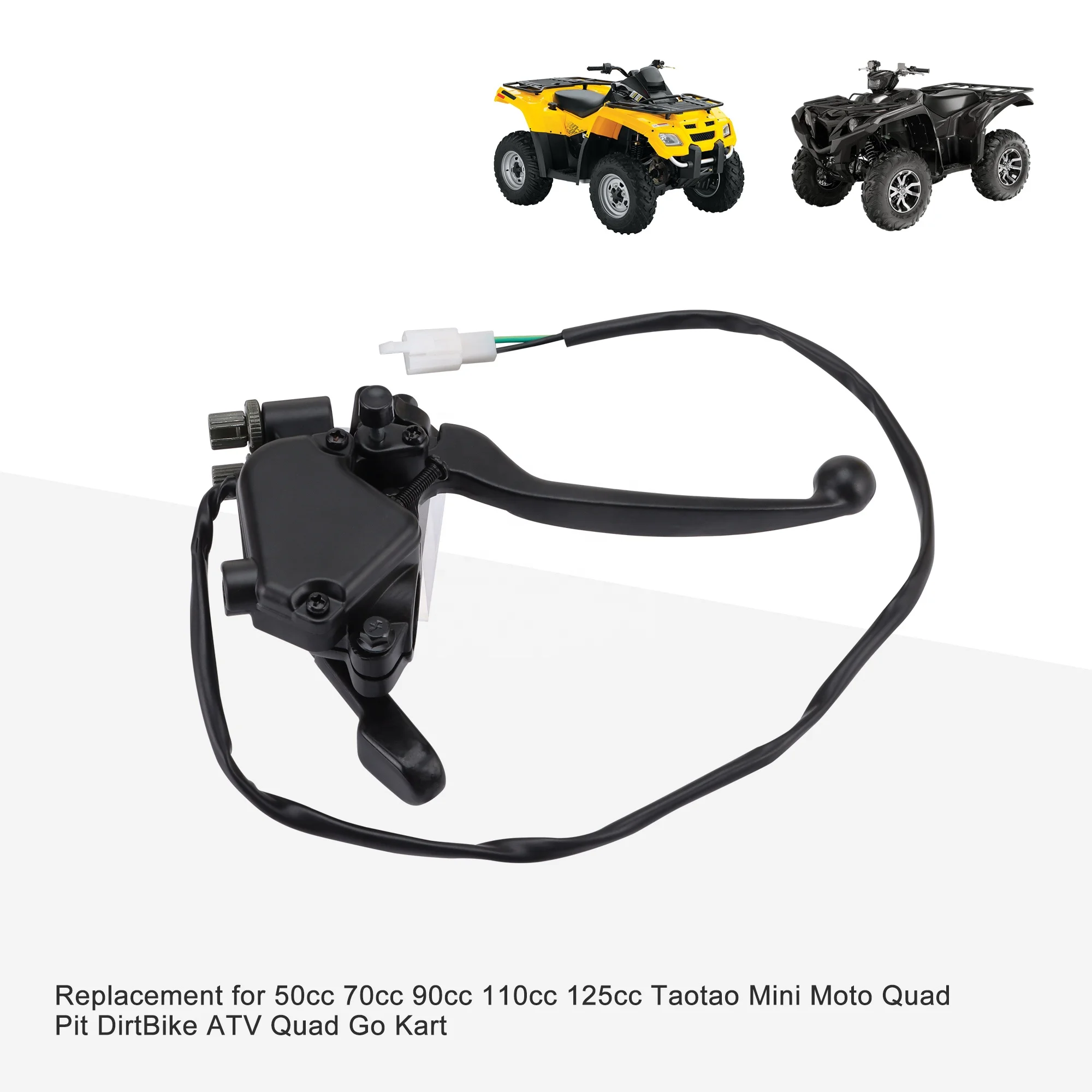 Atv Thumb Throttle 7/8'' 22mm Thumb Throttle With Dual Brake Lever Assy For 50cc 90cc... 110cc Taotao Atv Parts - Foto 8