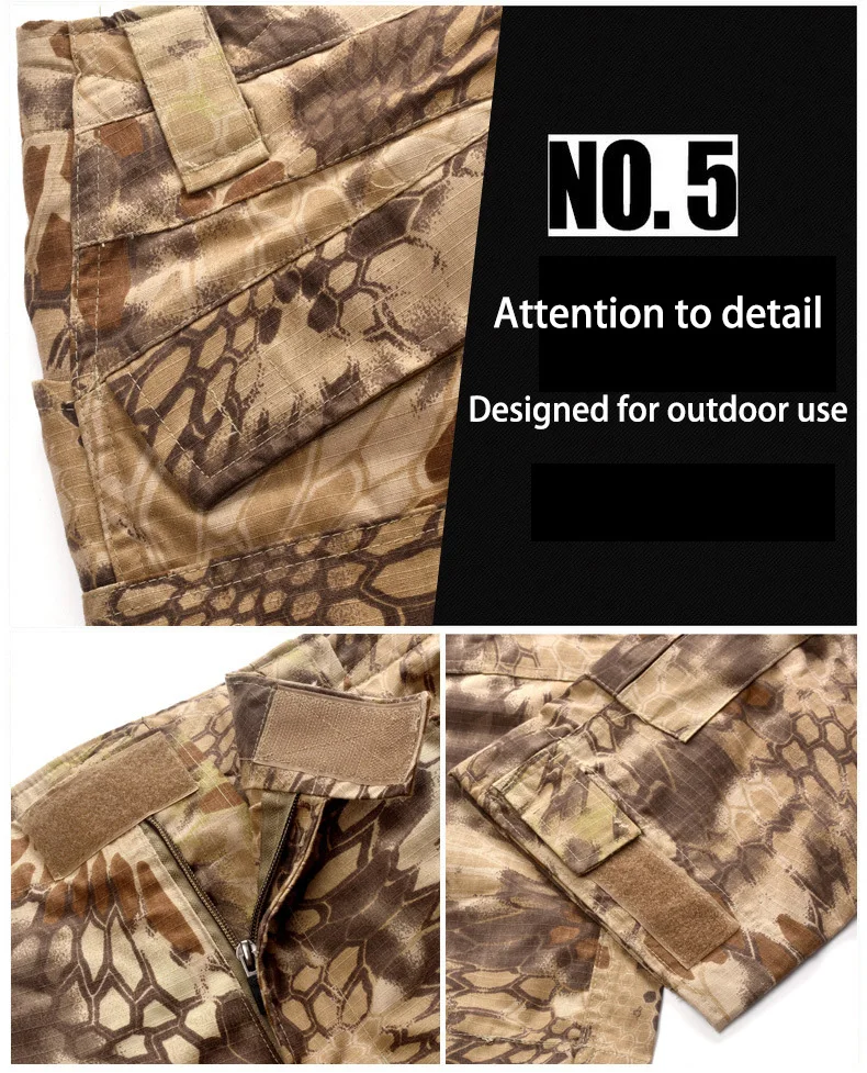 Custom Camouflage Tactical T Shirt 