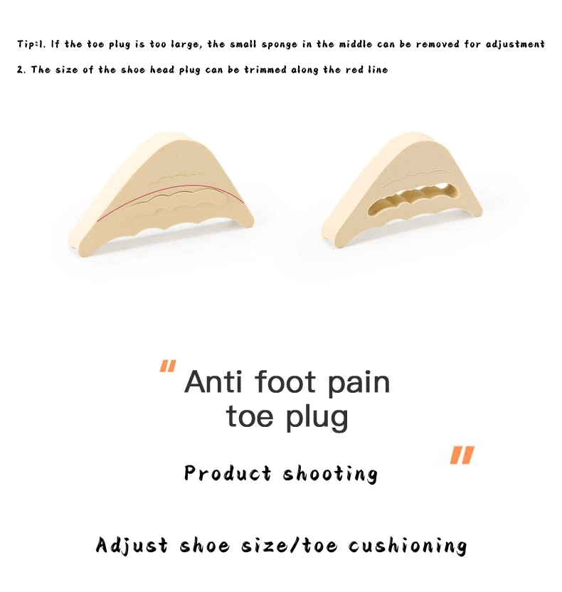Toe Plug Pads For High Heels Shoe Filler Wholesale
