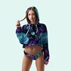 Camouflage blue