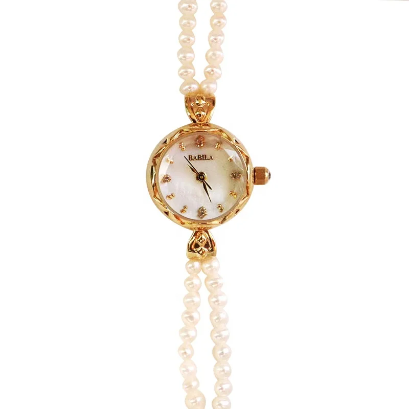 Fashion Freshwater Pearl Women's Watch