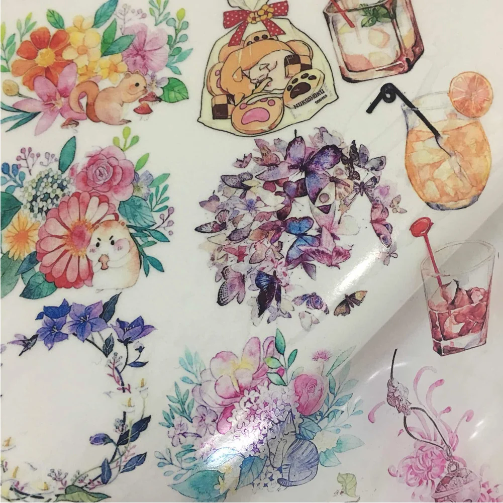 Printable Clear A4 Self Adhesive Waterproof Inkjet Printer Stickers ...