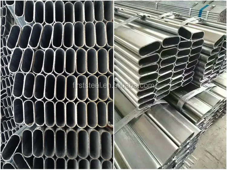 ss400 s235jr gi hollow pipe 60x40 galvanized square tube rectangle tube steel