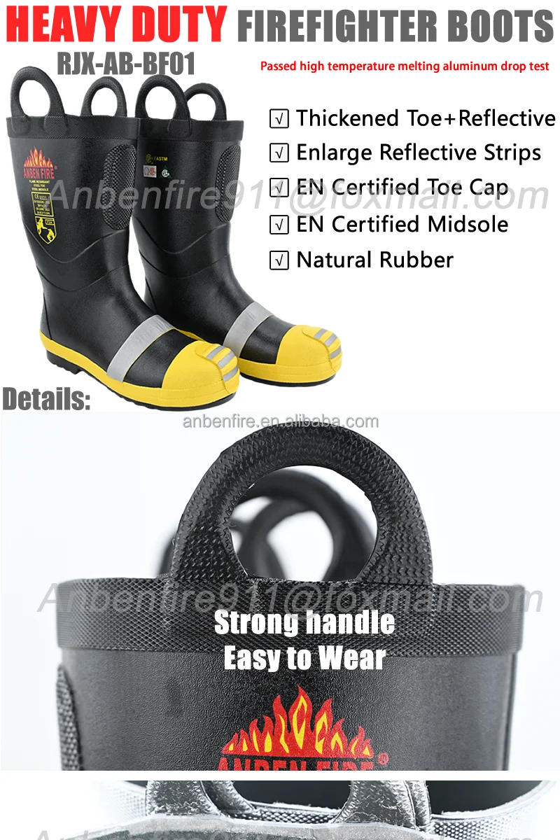 ANBEN FIRE Fireman PPE Fire Fighting Equipment EN15090 Certified with ...