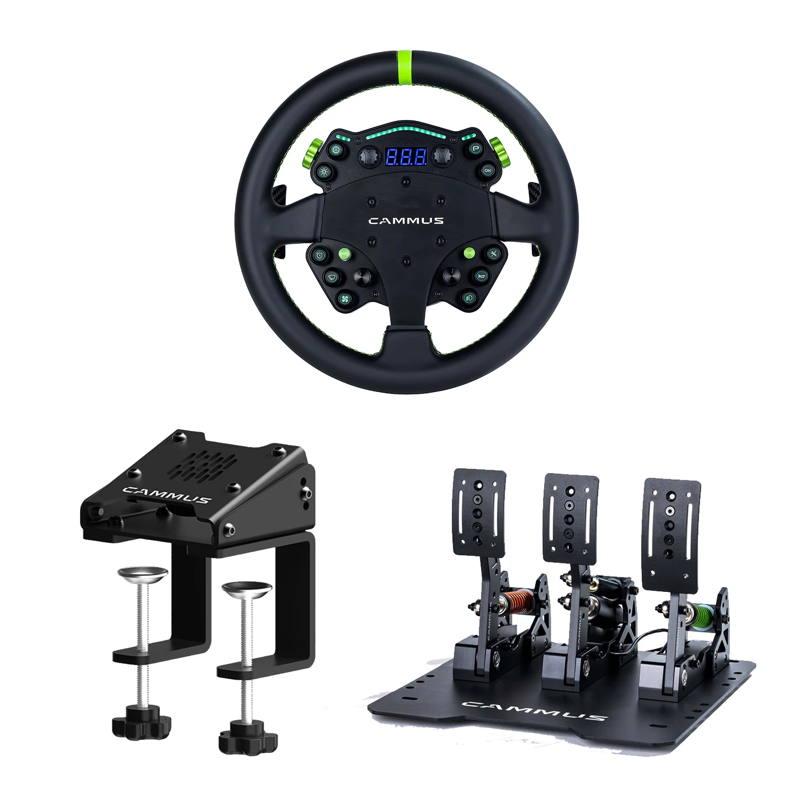 CAMMUS C12 Direct Drive 12Nm Racing Simulator Wheel & Clutch 