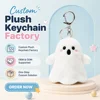 Llavero de peluche personalizado