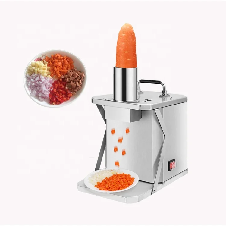 Wholesale Commercial vegetable cube cutting machine carrot potato onion  dicer vegetable dicing machine From