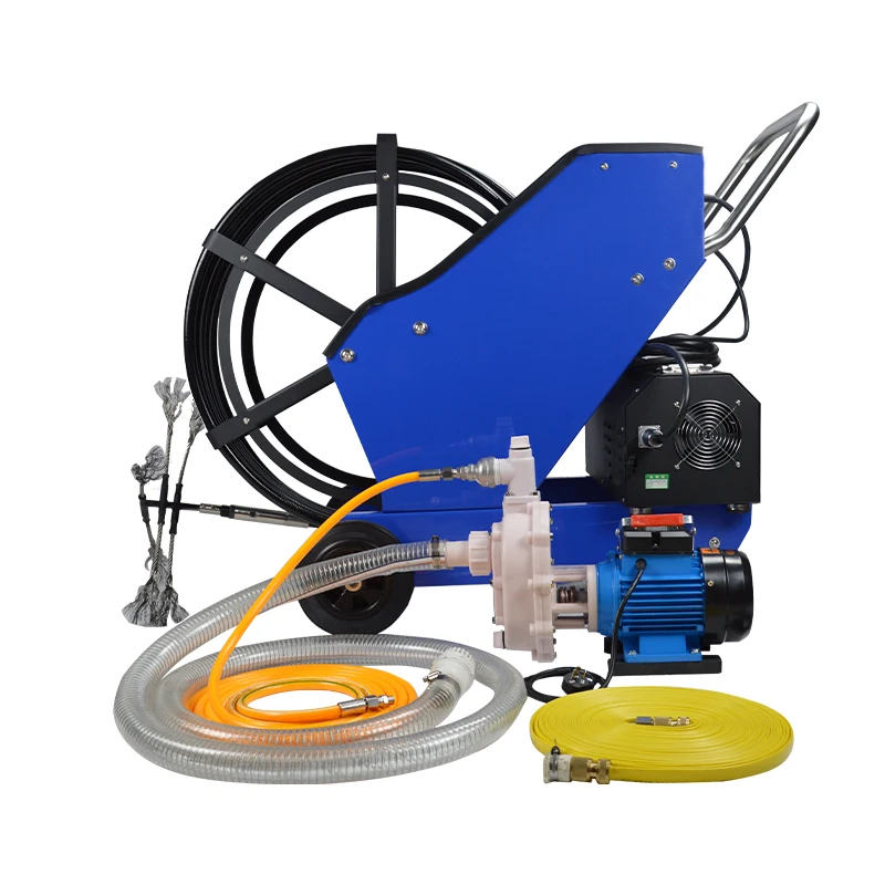 Factory Price Chimney Cleaning Machine with Wire Brush