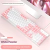 White and pink