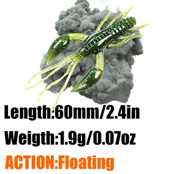 LURE FISHING High Quality Floating Stainless Steel Hammer Shrimp Bait 8-Piece for Saltwater Fish Sea & Wild Fishing – Lure – view 4