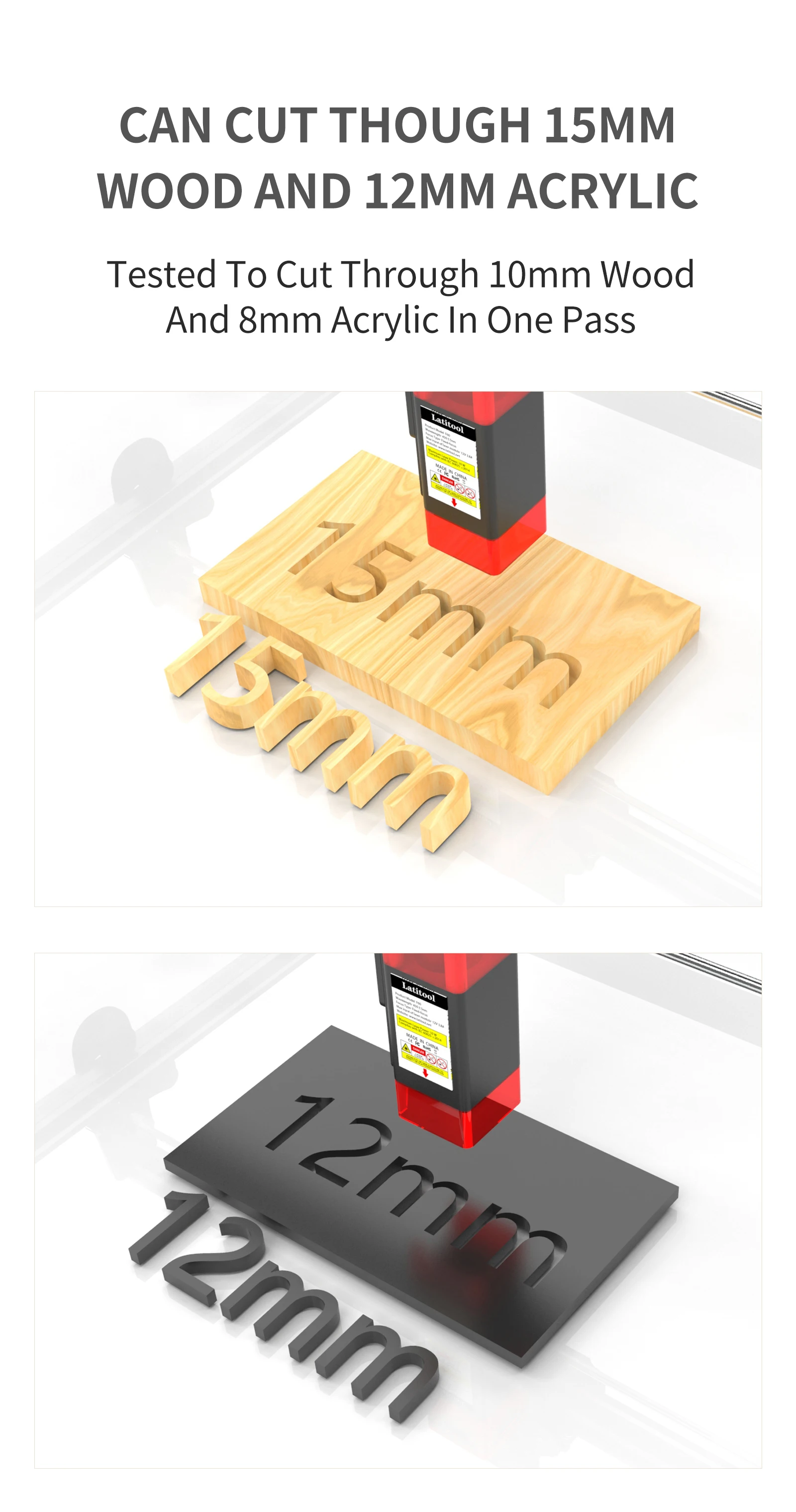 50w Diode Laser Cutting And Engraving Machine For All Material Buy