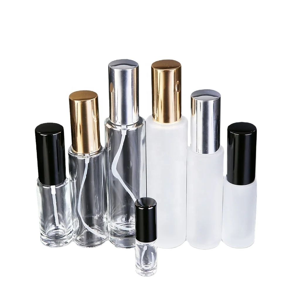 Aluminum Fine Facial Mist Perfume Pump Sprayer glass bottle