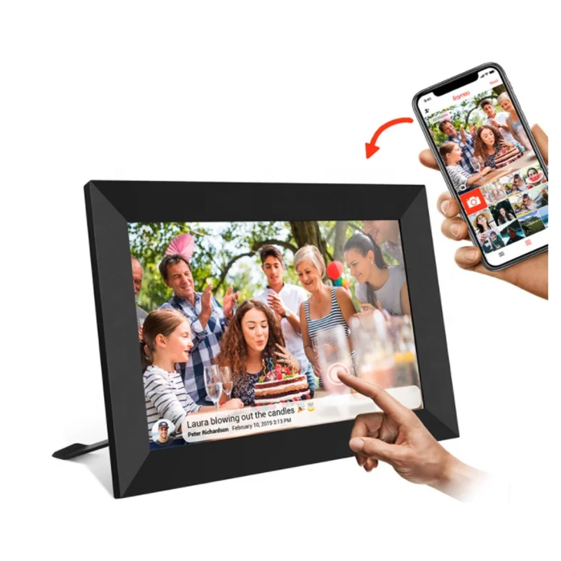 10 inch Touch Screen Digital Picture/Photo Frame Cloud  Wifi With App
