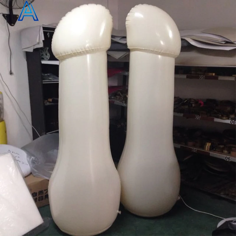 Thick Durable High Quality PVC Inflatable Penis Cock Dick Shape Punching Bag Boxing Kicking Bop Bag for Adult Party Property