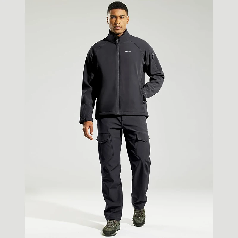 Windproof Tactical Hiking Outdoor Fishing Jackets Waterproof Softshell Hunting Jacket Coats For Men_voghion.com