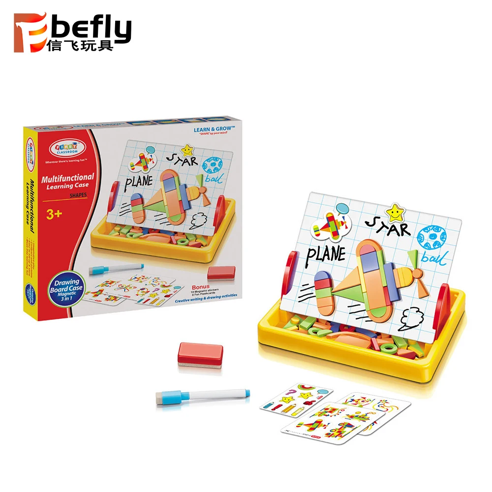 Kids Educational Learning Drawing Set Erasable Writing Board