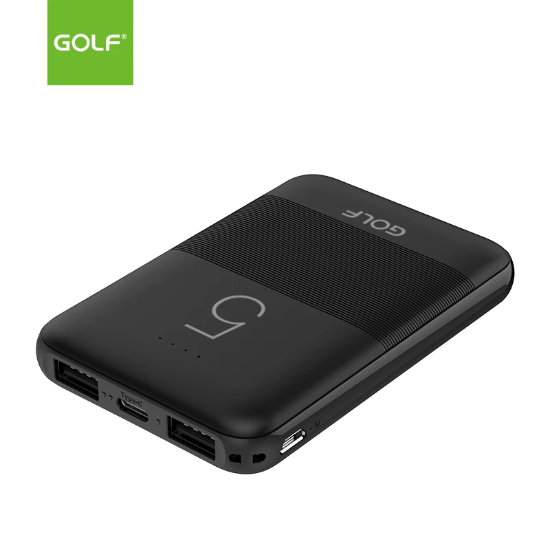 Small Credit Card Size Power Bank Lithium Battery Charger Factory Price Mini Portable Power Bank 5000mah for Mobile Phone