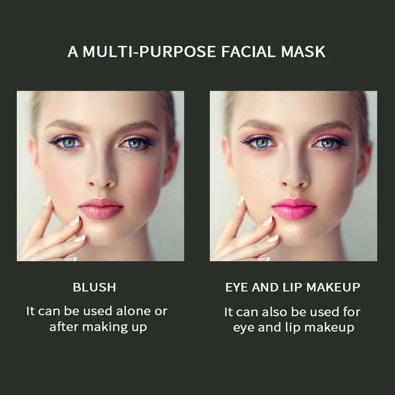 Коробка для макияжа косметика лица румяна и стойкие влагостойкие цвета палочка повседневный набор женское лицо косметический