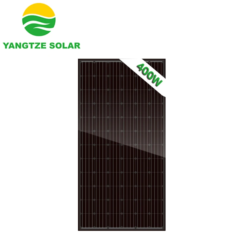 Yangtze monocrystalline solar panel 400w mono black