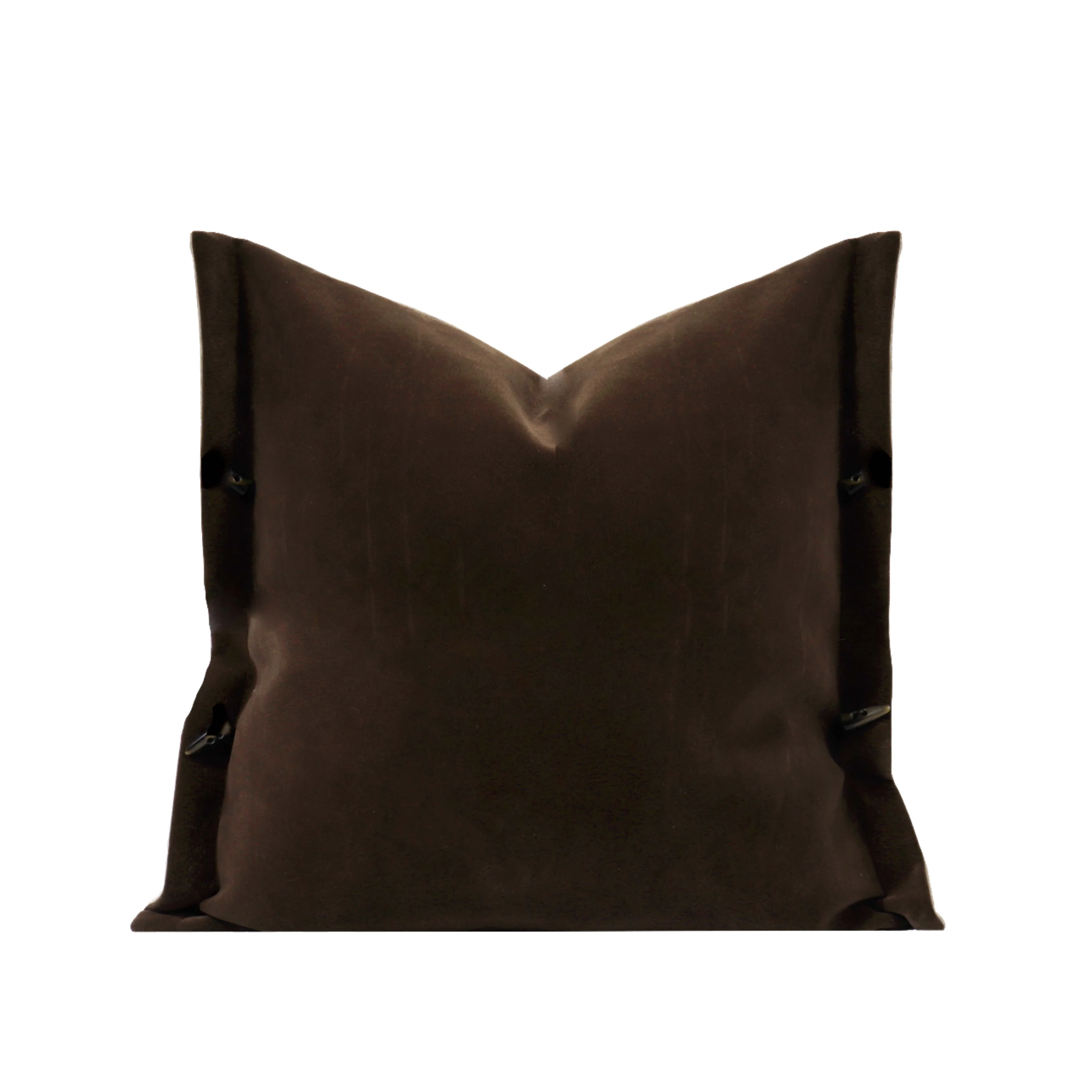 Customized Modern Light Luxury Simple Solid Velvet Stitching Workmanship Headrest Square Decorative Pillow for Home Decorative