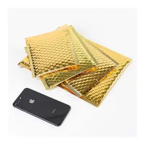 Best Selling Custom Poly Bubble Mailer Bags Portable for Small Businesses in Multi-Color Options with Low MOQ High Visibility