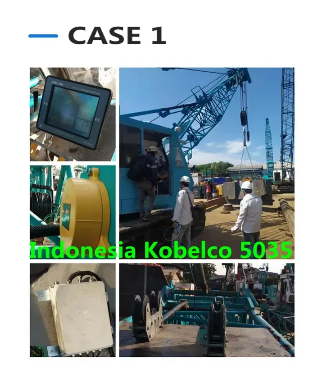 WTAU Cable Reel Crane Angle Boom Sensor kato for Telescopic Cranes 25-45m Length Measurement -10~90 Angle Range
