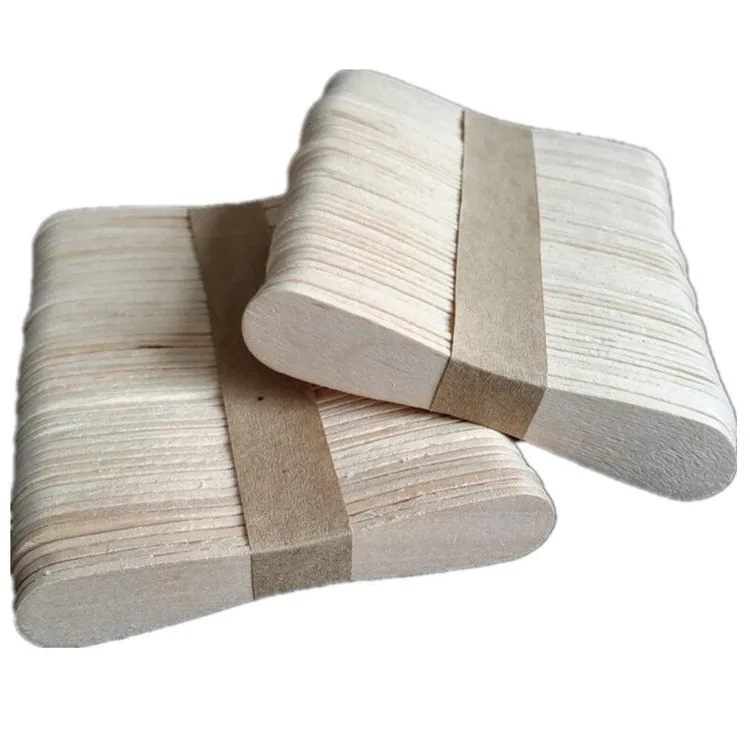 Деревянная ложка для мороженого Birchwood ложки дегустации одноразовые квадратные