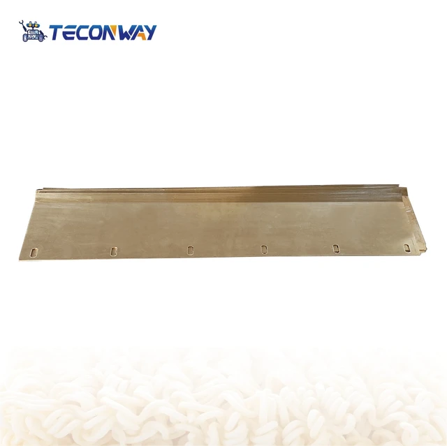 China Source Maker for Zhengya Accurate H62 Copper Noodle Slitter Scraper Comb for Instant Noodle Making Machine
