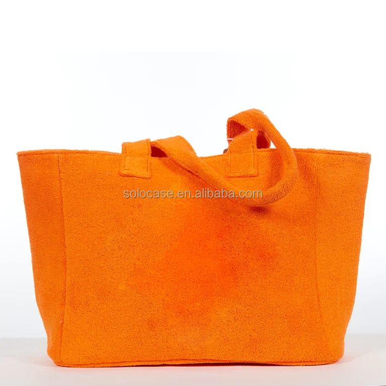 Women Terry Cloth Tote Bag