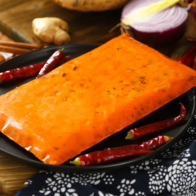 Wholesale Mala Hotpot Condiments Sichuan Flavor Hot Pot Soup Base Hot Pot Condiment 500g Hot Pot Seasoning
