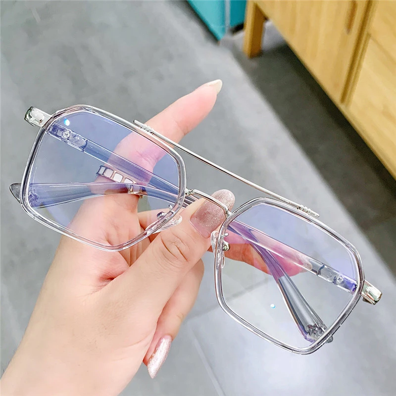 Gafas Anti Luz Azul Salvador Elegantes Para Hombres Y Mujeres Marco Sin