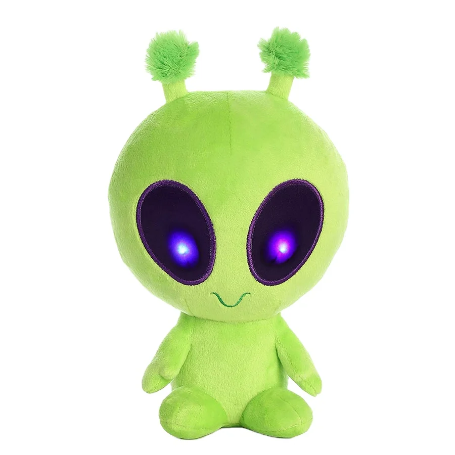 D904 Twitch Light Up Alien Plush Cartoon Toy Led Night Lights Eyes Green  Stuffed And Plush Alien - Buy Stuffed And Plush Alien,Twitch Light Up Alien  Plush Toy,Plush Cartoon Toys Led Stuffed