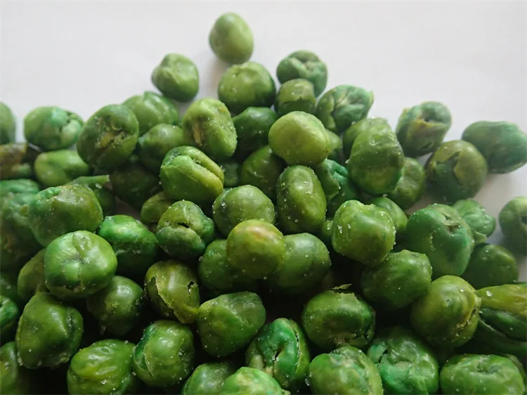 Factory Green Pea Snack / Multi Flavors Coated Green Peas supplier