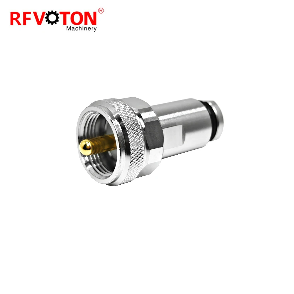 Factory Supply PL259 UHF Male Plug Macho  Rf Coaxial WTR240  H155  Rf Coax Coaxia  Cable Connector Converter Rohs