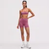 Bra+Shorts - Plum