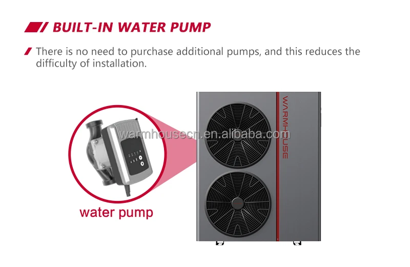 Air to Water Heat Pump, 16kW, 220 - detail 16