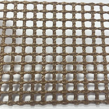 High Temperature 4*4 mm PTFE Coated Fiberglass Mesh Conveyor Belt For Drying