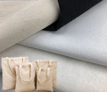 Manufacturers direct custom cotton twill fabric pure organic 100% cotton fabric  plain polyester cotton fabric for recycle bags