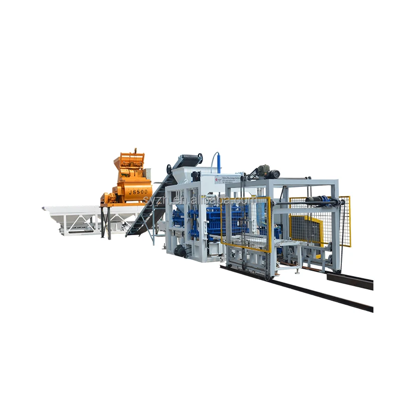 Cheap Face Brick Algerial Concrete Automatic Hollow Block Making Machine Philippines With Discount