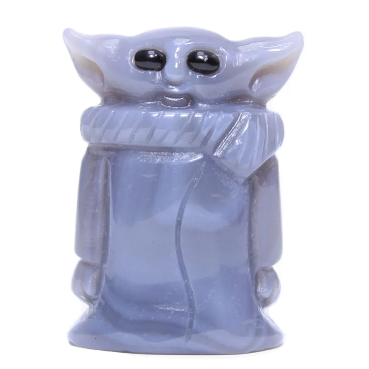 Hand Carved Natural Agate Crystal Baby Yoda Figurine Buy Agate Yoda Natural Agate Crystal Yoda Figurine Hand Carved Agate Crystal Baby Yoda Product On Alibaba Com