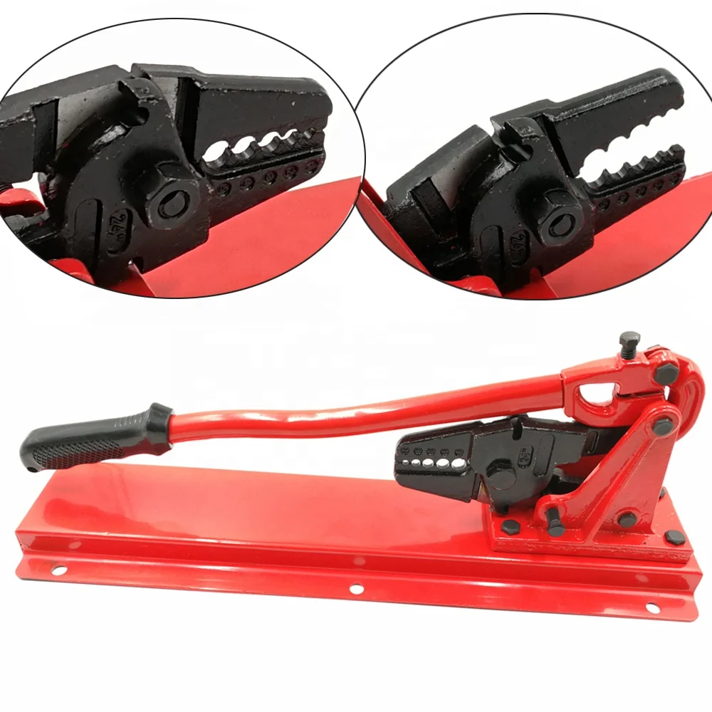 Bench Crimper Swaging Wire Rope Benching Type Max 5mm 2 in 1 Hand Crimping Tool