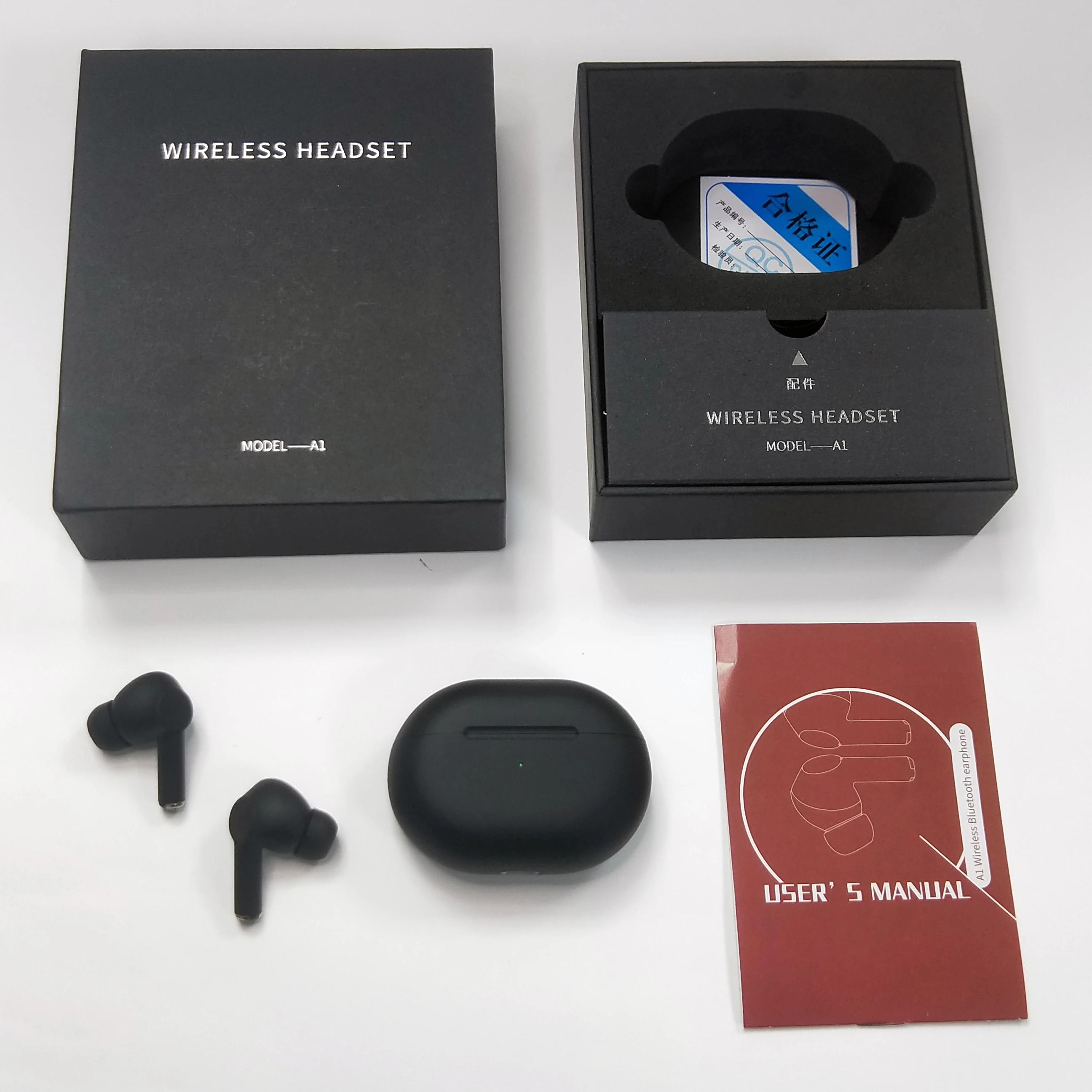 wireless headset model a1