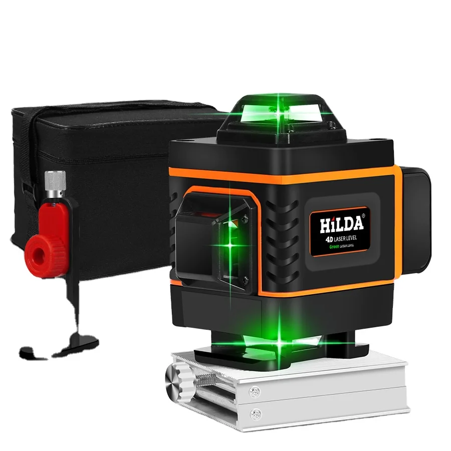 Hilda High Precision Automatic Leveling Cross Line Laser Leveling Unit  Laser Levels