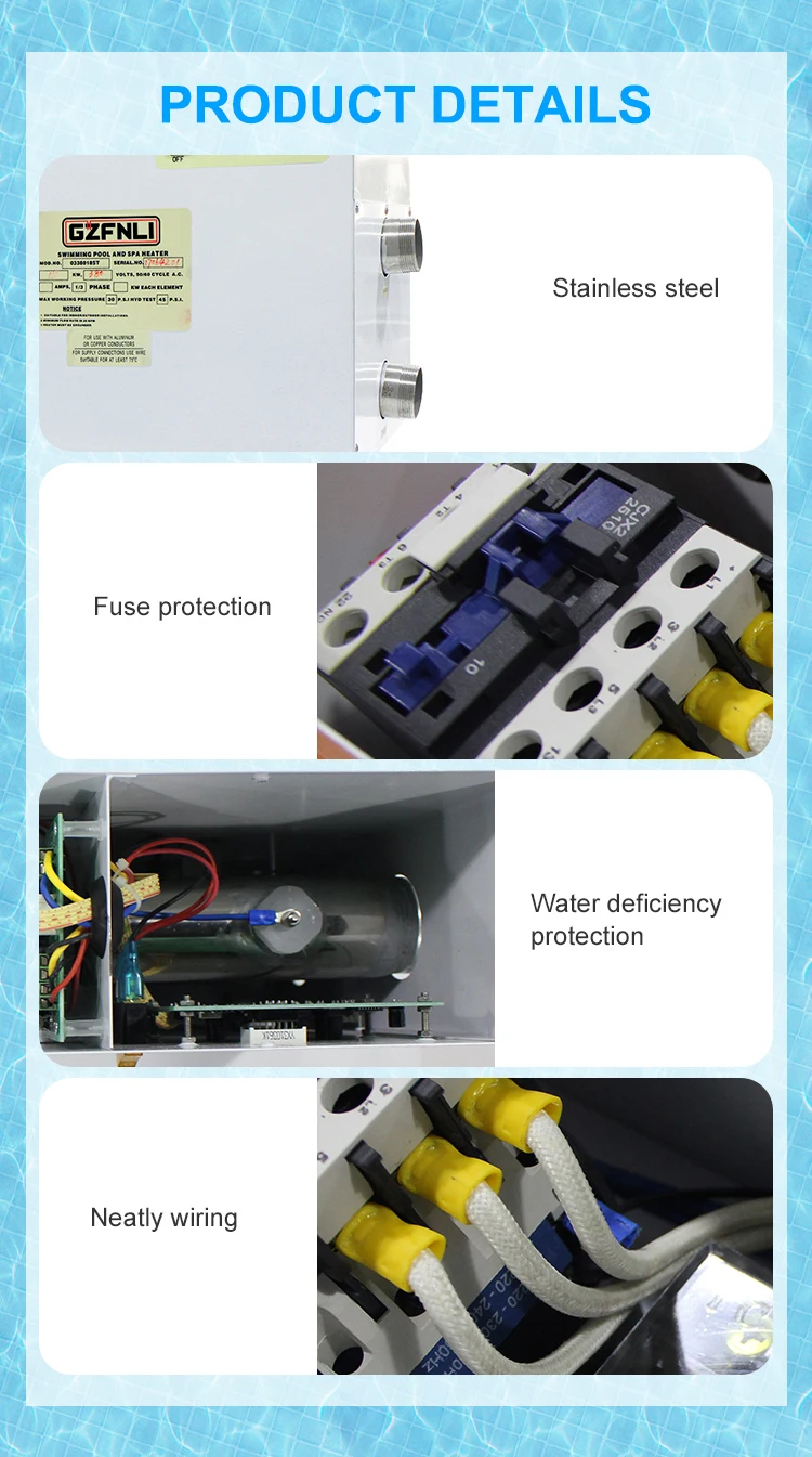 In-ground Swimming Heat Pump, Portable, 5.5-60kw - detail 6