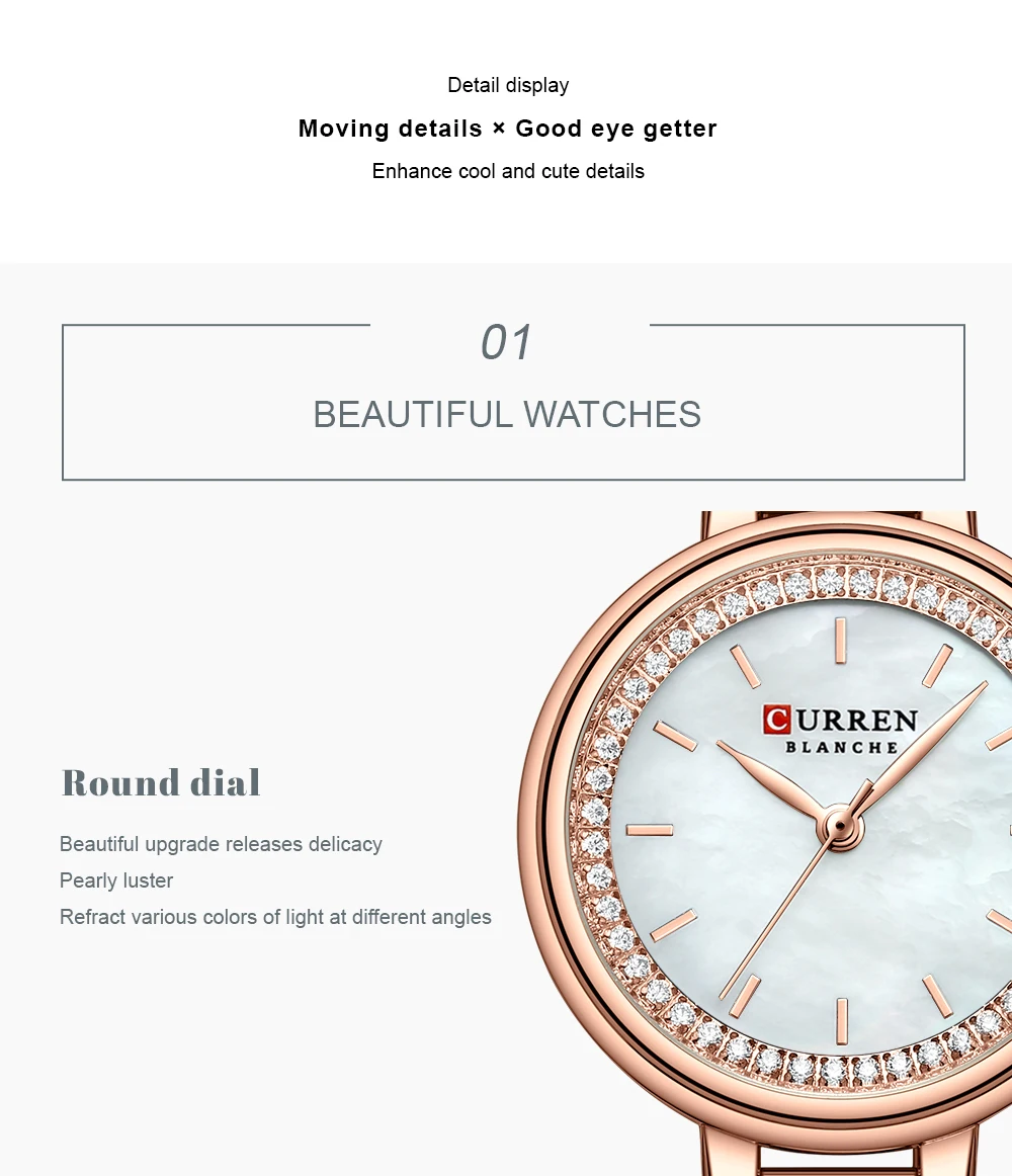 9089 High Quality Ladies Quartz Watch Casual Fashion Watch Diamond Set Steel Band Waterproof Watch Girl Gift Reloj De Mujer